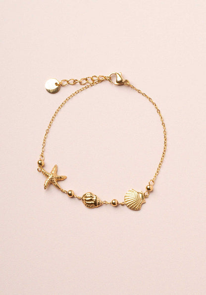 LES CLEIAS | Rachelle Bracelet - Gold Plated Link Chain