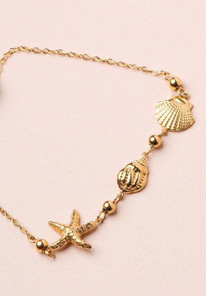 LES CLEIAS | Rachelle Bracelet - Gold Plated Link Chain