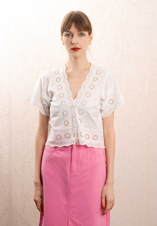 Blouse Tessa Ecru