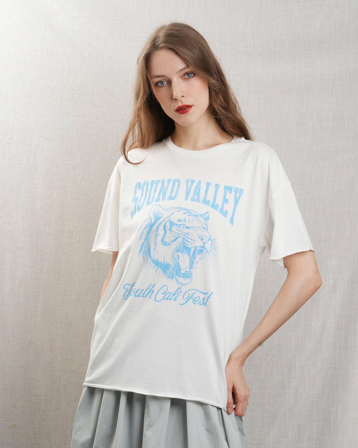 Bowery | Sound Valley Graphic T-Shirt - White