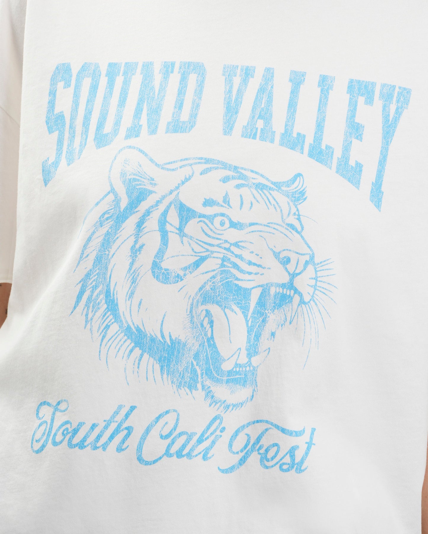 Bowery | Sound Valley Graphic T-Shirt - White