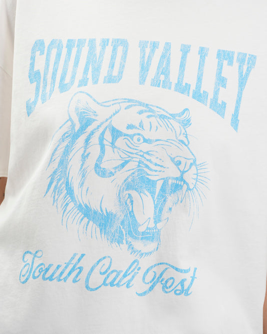 Bowery | Sound Valley Graphic T-Shirt - White