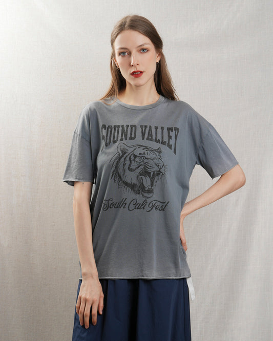 Bowery | Marathon Print Vintage Graphic Tee - Castlerock Vintage-Castlerock