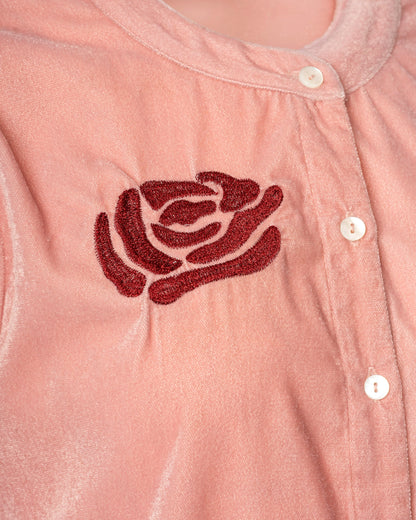 Sissel Edelbo | Hope Shirt Jacket -  Embroidery Pink