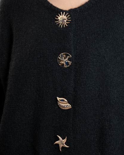 Cardigan Yp1791 Noir