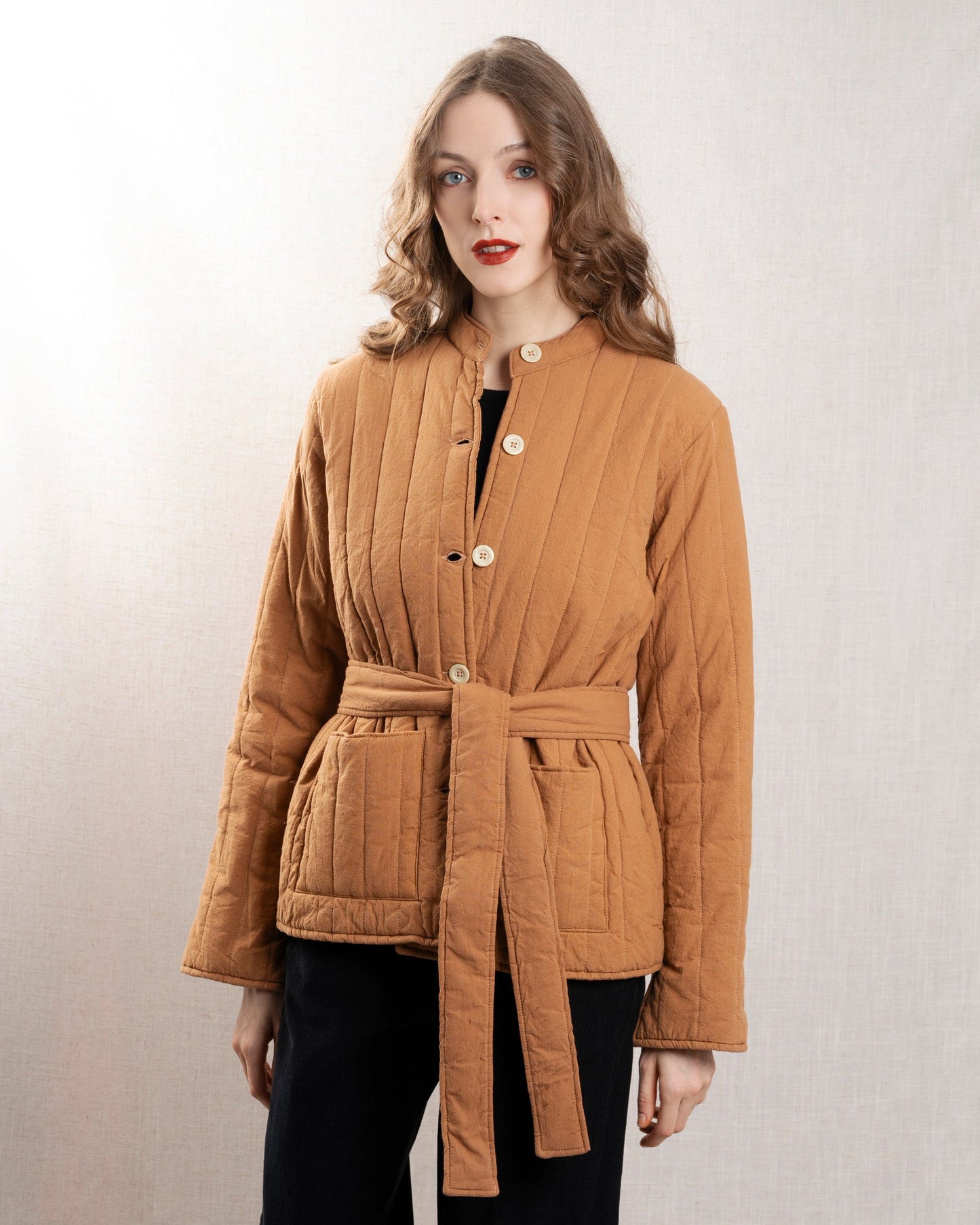 Jacket Lapis Chestnut