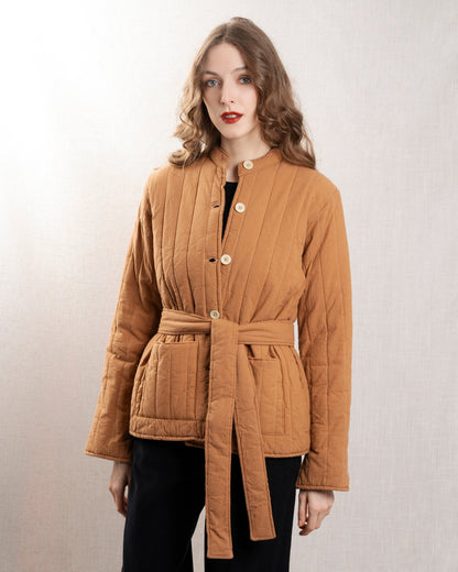 Jacket Lapis Chestnut
