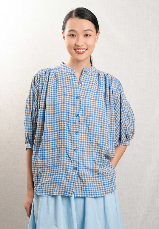 Blouse Sw707 Bleu-Royal