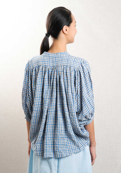Blouse Sw707 Bleu-Royal