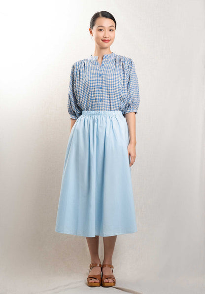 Blouse Sw707 Bleu-Royal
