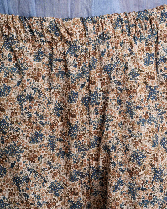 Pants 96963 Beige-Floral