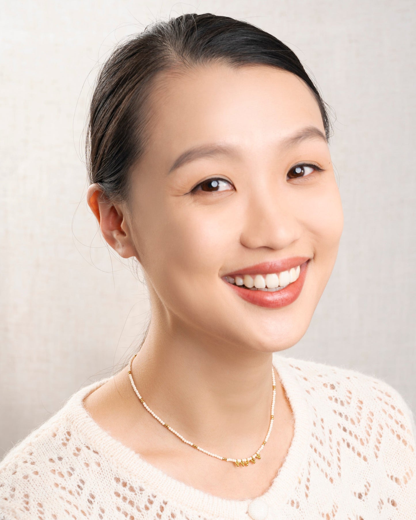 Necklace Akar Stones Neck White