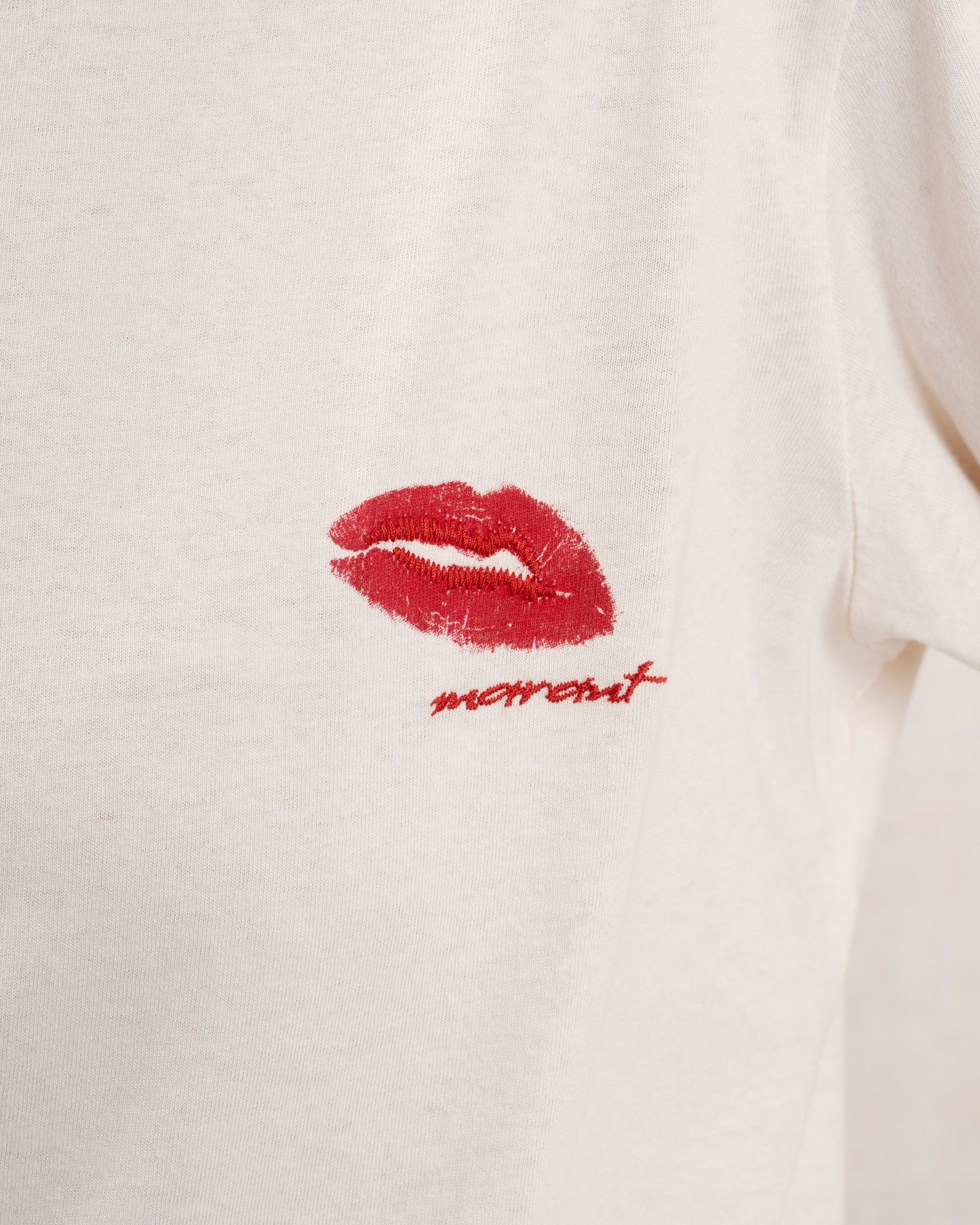 Etoile by Isabel Marant | Martine T-Shirt - Cotton Graphic Ecru
