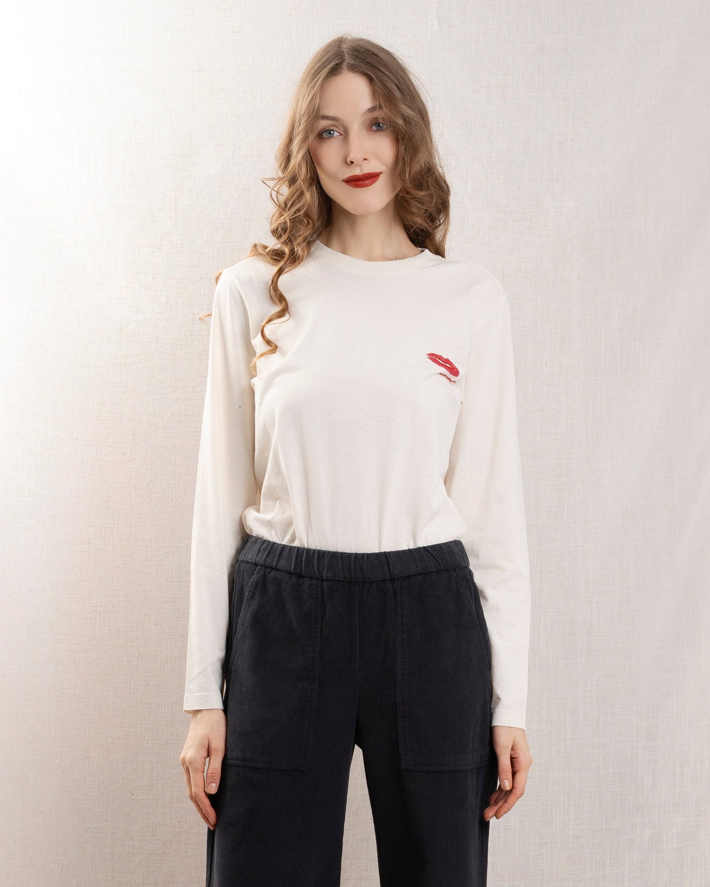 Etoile by Isabel Marant | Martine T-Shirt - Cotton Graphic Ecru