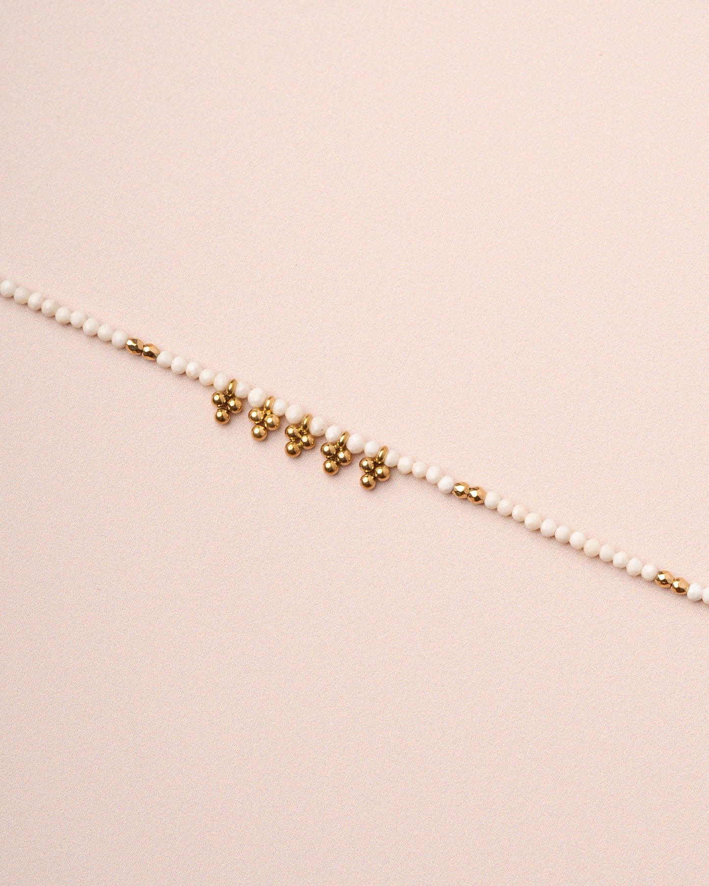 Necklace Akar Stones Neck White