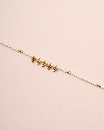 Necklace Akar Stones Neck White