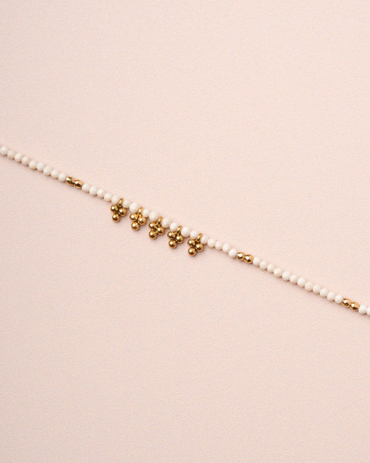 Necklace Akar Stones Neck White