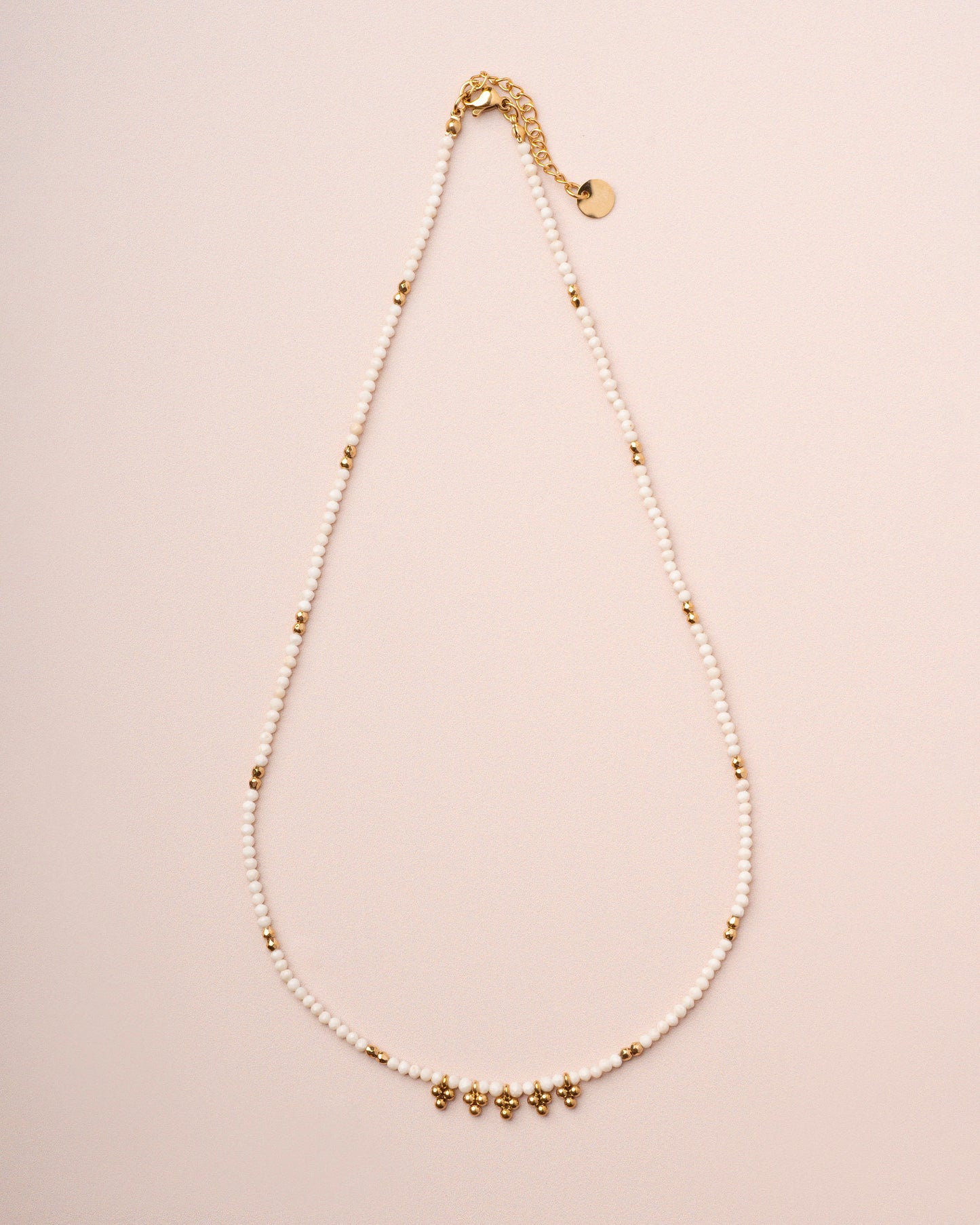 Necklace Akar Stones Neck White