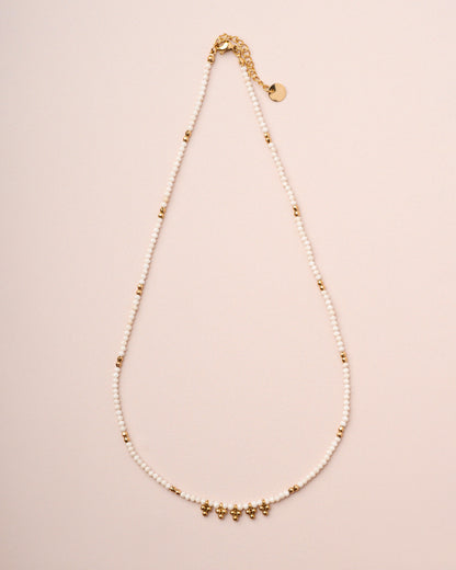 Necklace Akar Stones Neck White