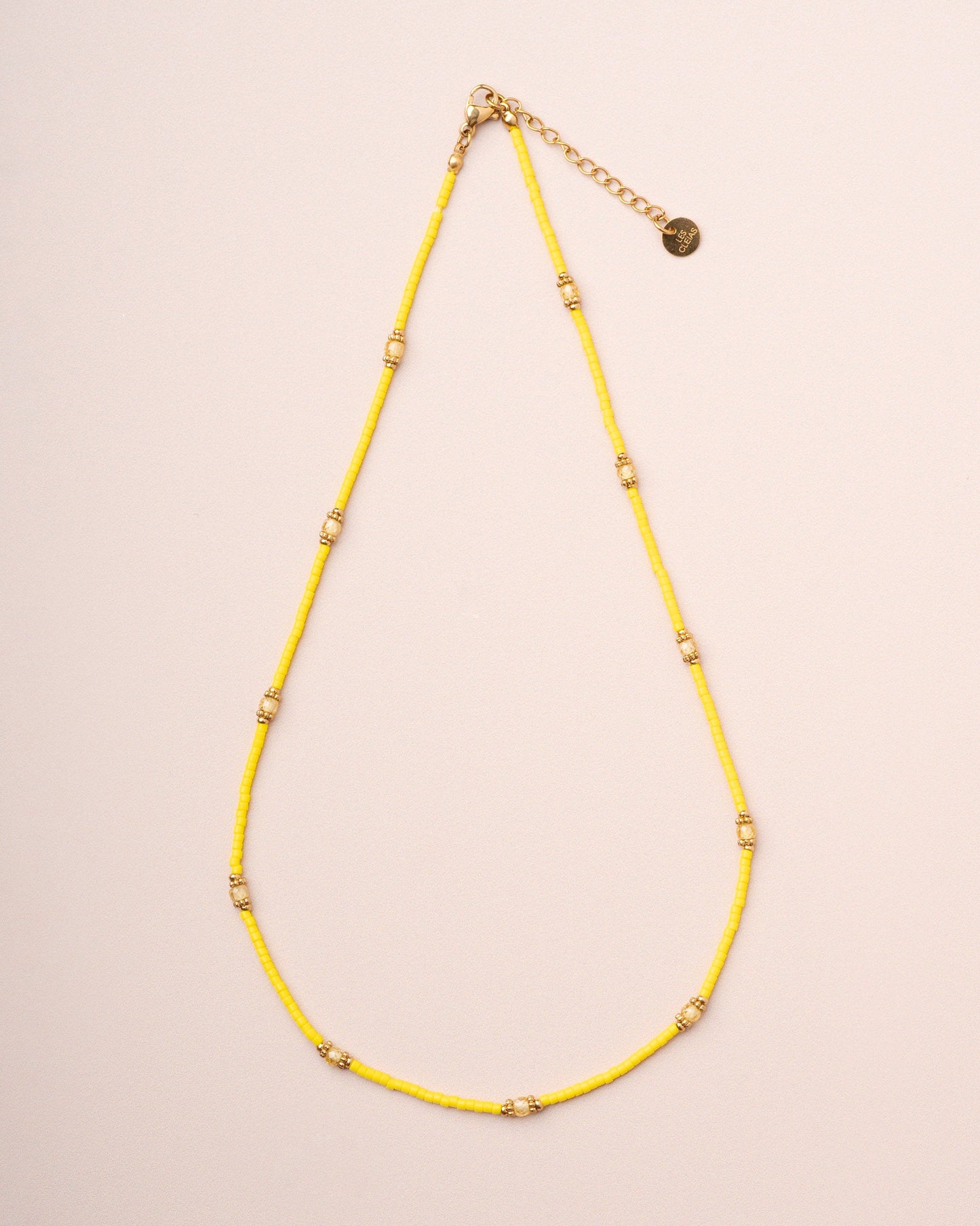 Necklace Meillet Bead Nec Yellow