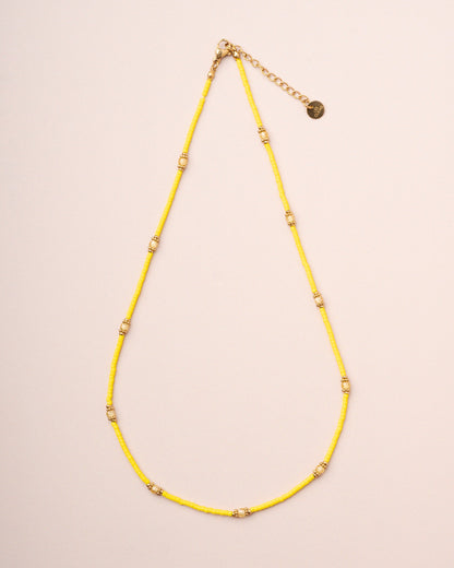 Necklace Meillet Bead Nec Yellow