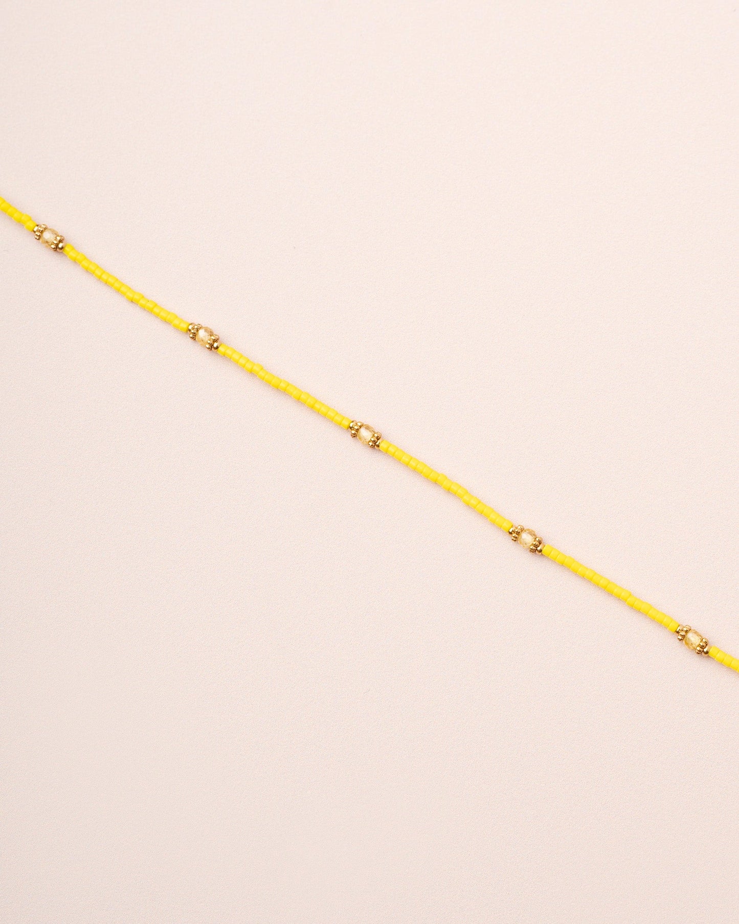 Necklace Meillet Bead Nec Yellow