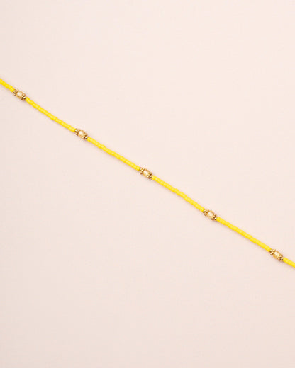 Necklace Meillet Bead Nec Yellow