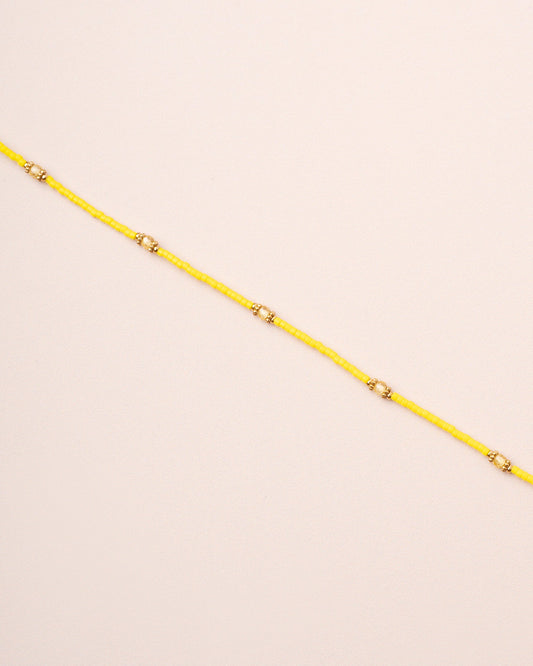 Necklace Meillet Bead Nec Yellow
