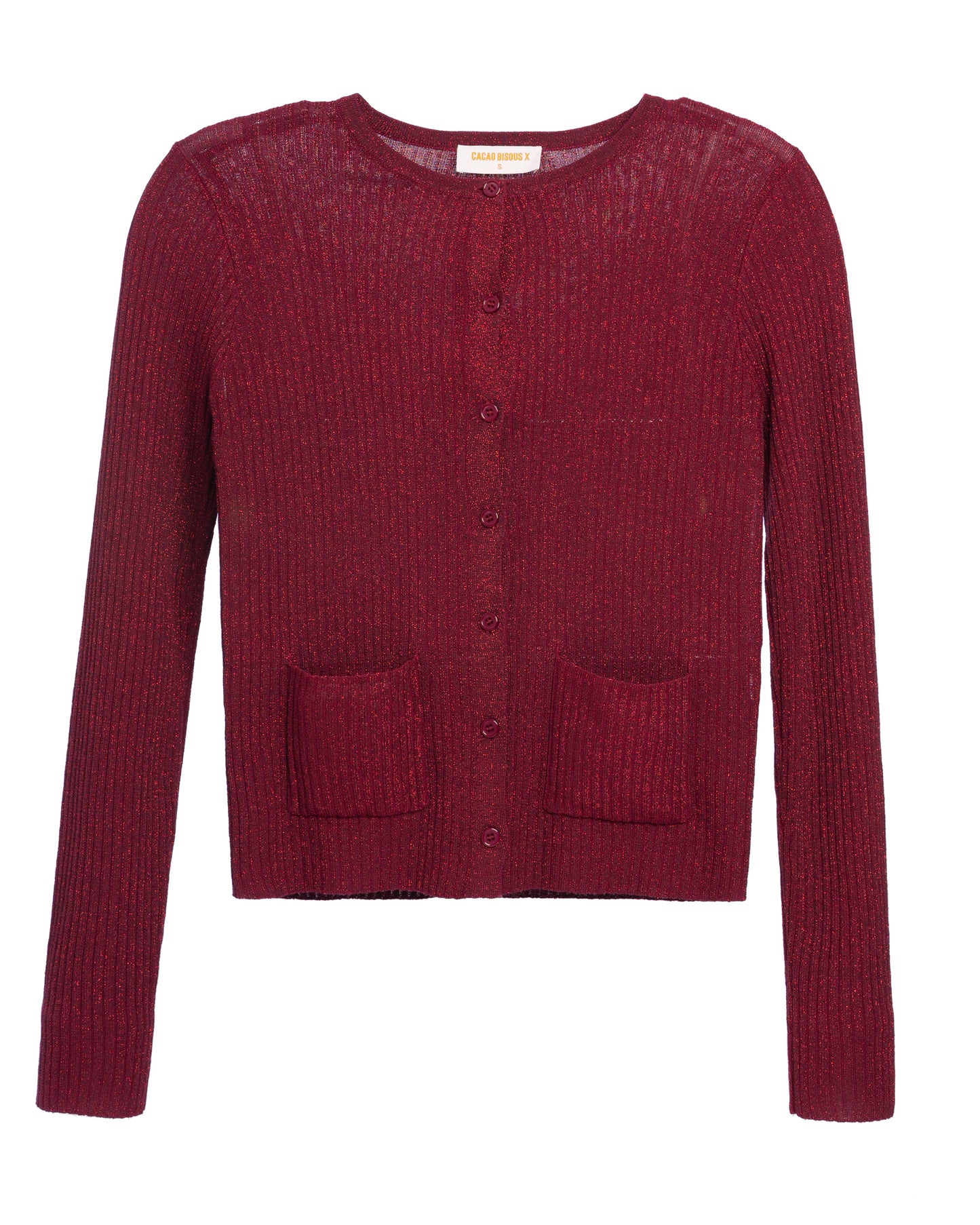 Cardigan Yp1835 Bordeaux