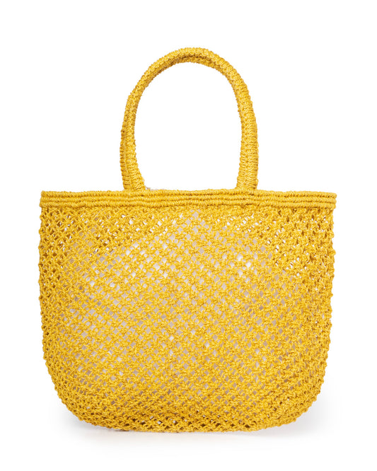 Women's Jute Beach Bag – Sweetheart Peach | Eco-Friendly Summer Tote