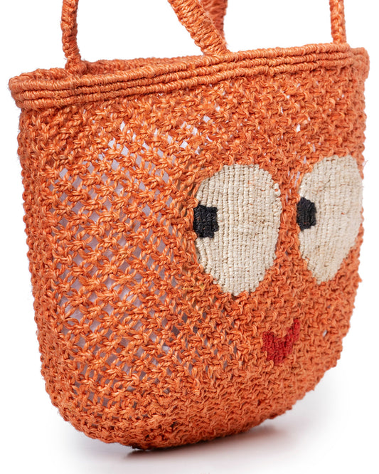 Women's Beach Bag Jute - Sweetheart Peach