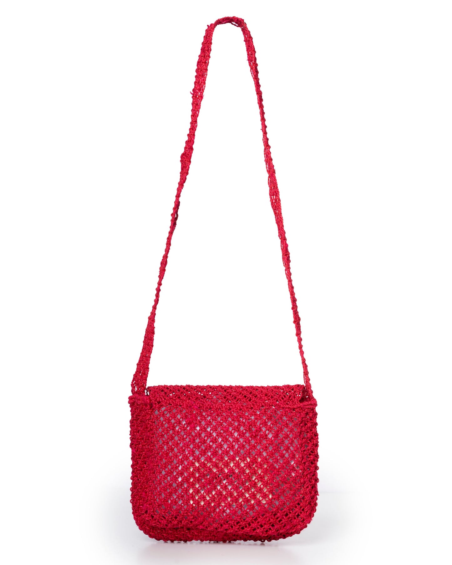 Women’s Premium Jute Beach Tote Bag – Lola Sweetheart Raspberry
