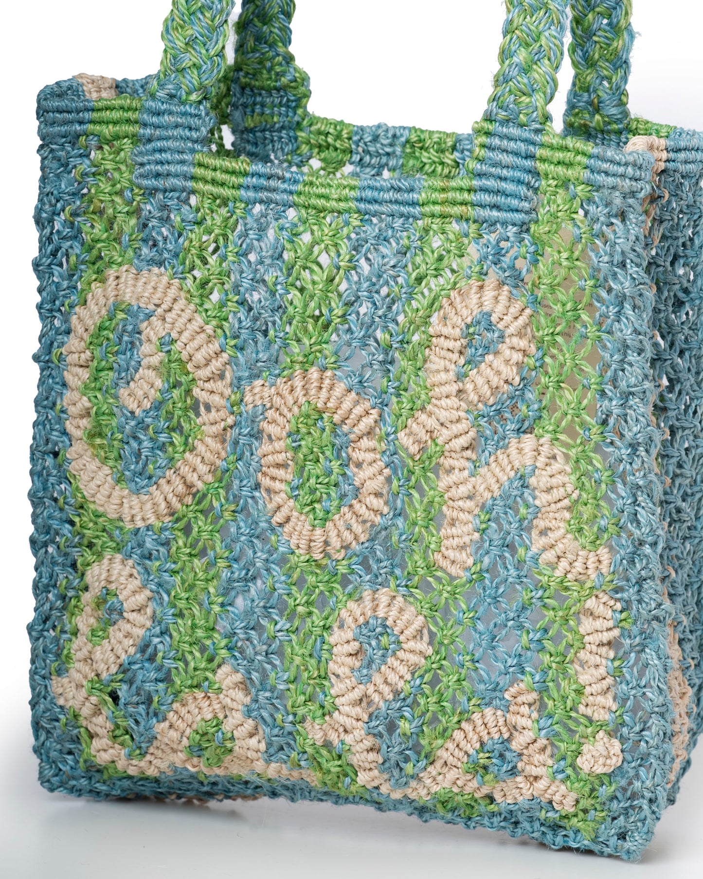 THE JACKSONS | Beach Bag Cara Ooh La La Sky - Jute Tote