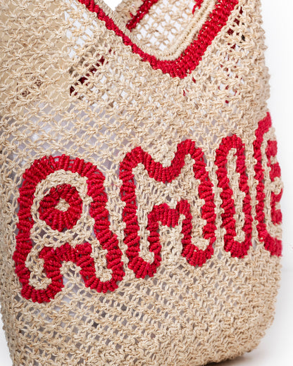 The Jacksons | Beach Bag Drusilla Ami Natural - Woven Jute Tote