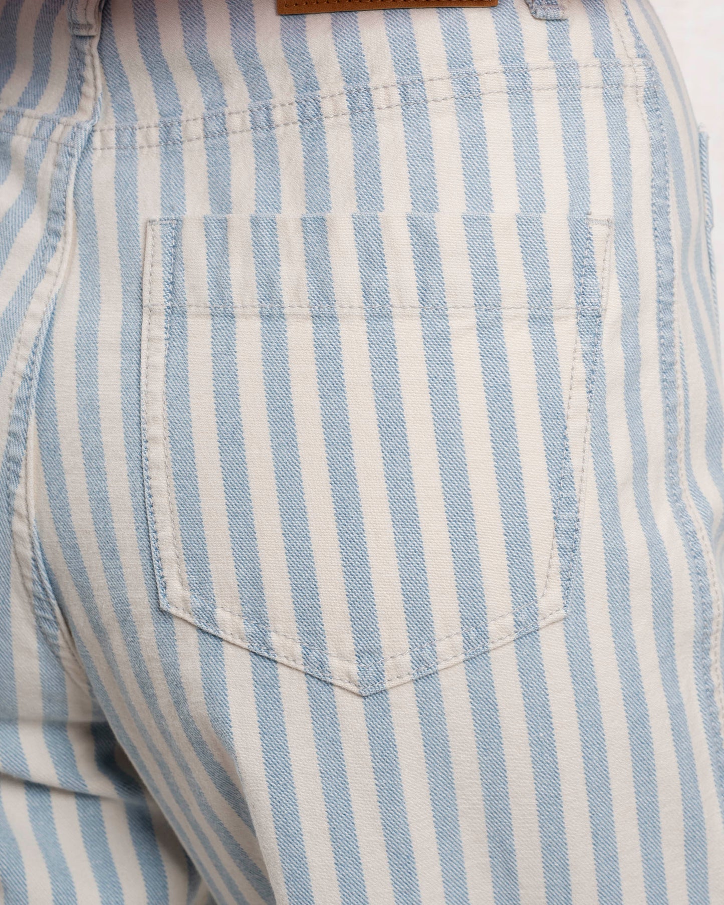 LAB DIP | Samuel High-Waist Wide-Leg Jeans - Hand-Washed Indigo