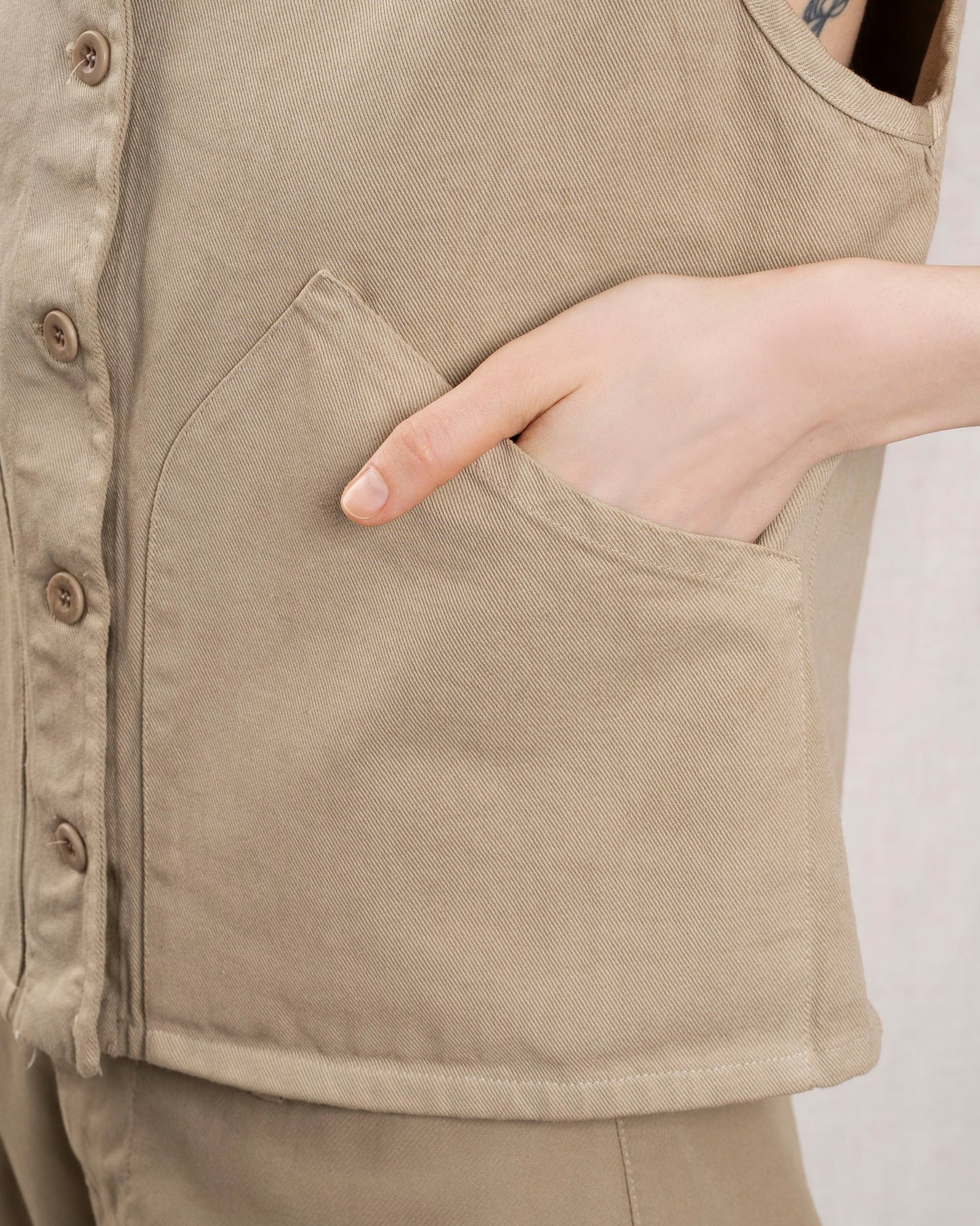 LABO ART | Pesca Sonora Lightweight Packable Nylon Vest