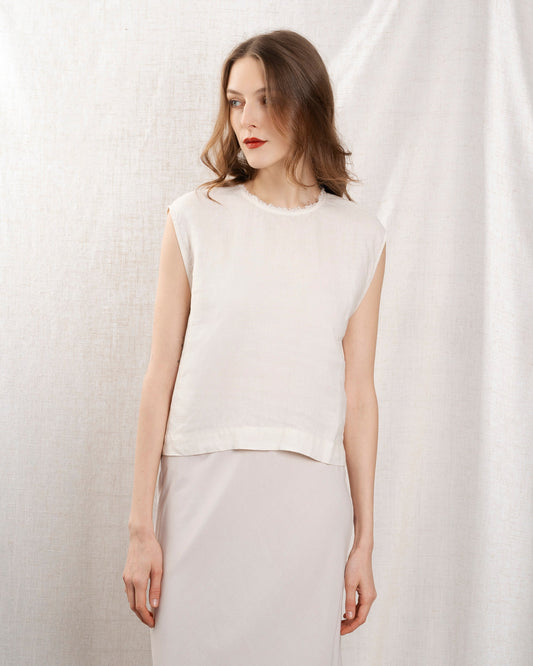 Hartford | Howi Linen Blouse - Relaxed Shell