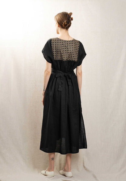 Dress 430825 Black-Gold