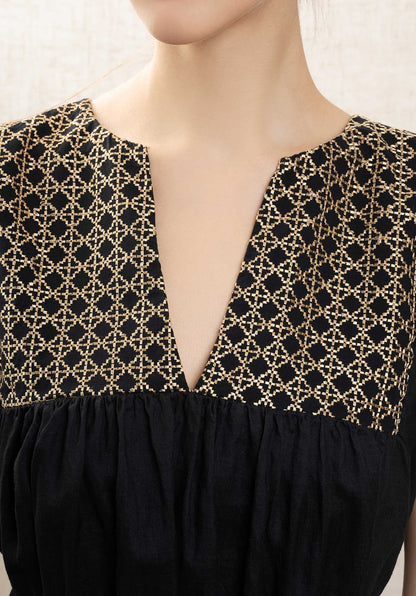 Dress 430825 Black-Gold