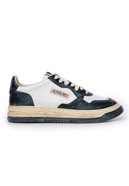 Autry | Medalist Low x Mihara Yasuhiro - White Leather Sneaker White-Black