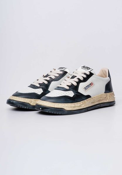 Autry | Medalist Low x Mihara Yasuhiro - White Leather Sneaker White-Black