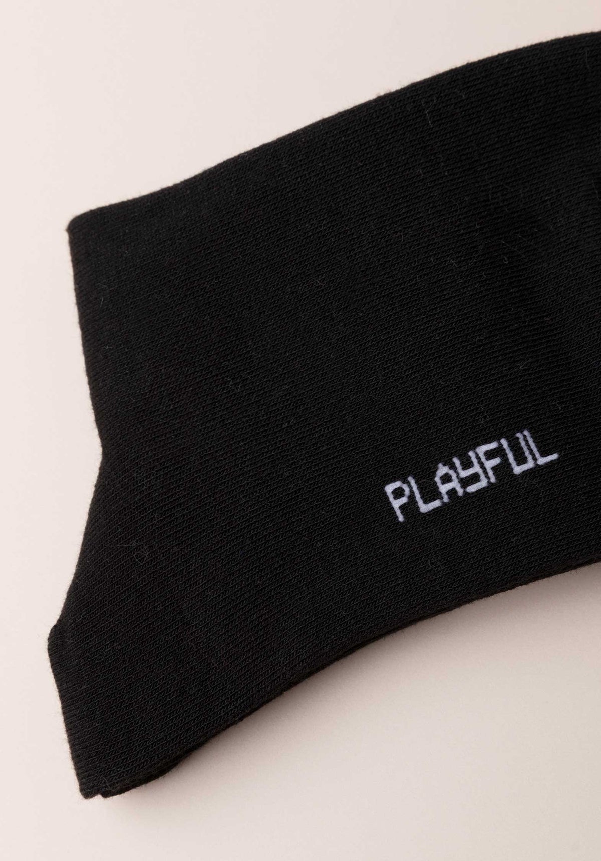 Playful Socks | Lion Rock Socks - Black-White
