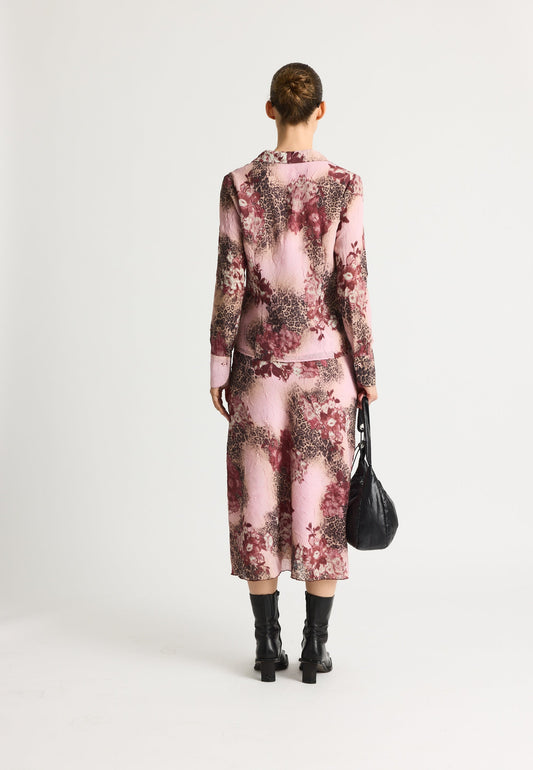 Blouse Karliers Blouse Multi-Pink