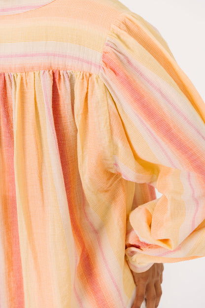 SACRECOEUR | Gladis Tupi Blouse - Gradient Stripe