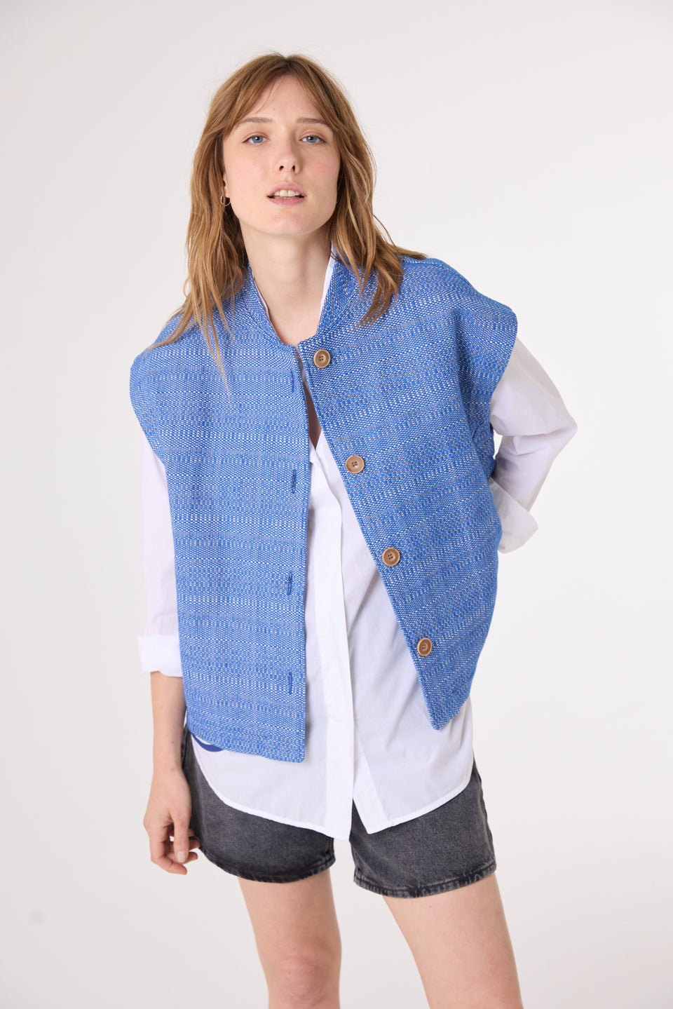 Vest Greta Greta Bari Bleu