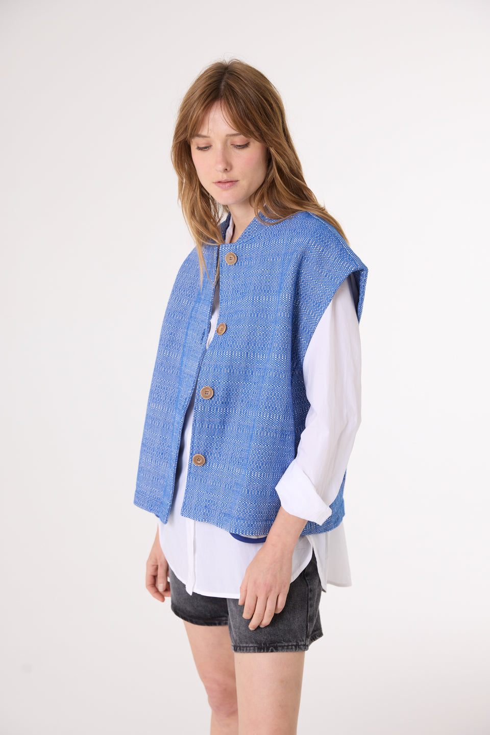 Vest Greta Greta Bari Bleu