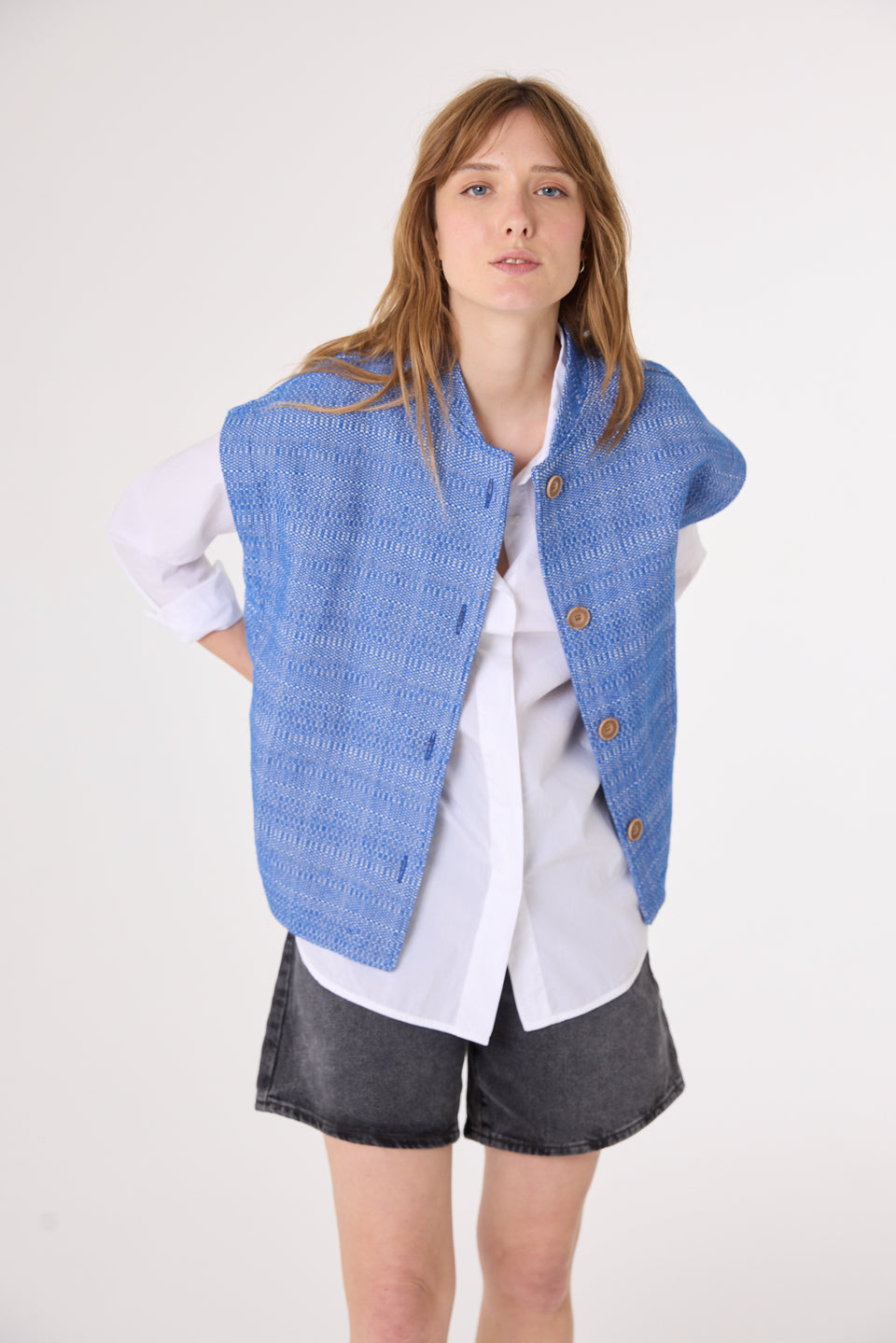 Vest Greta Greta Bari Bleu