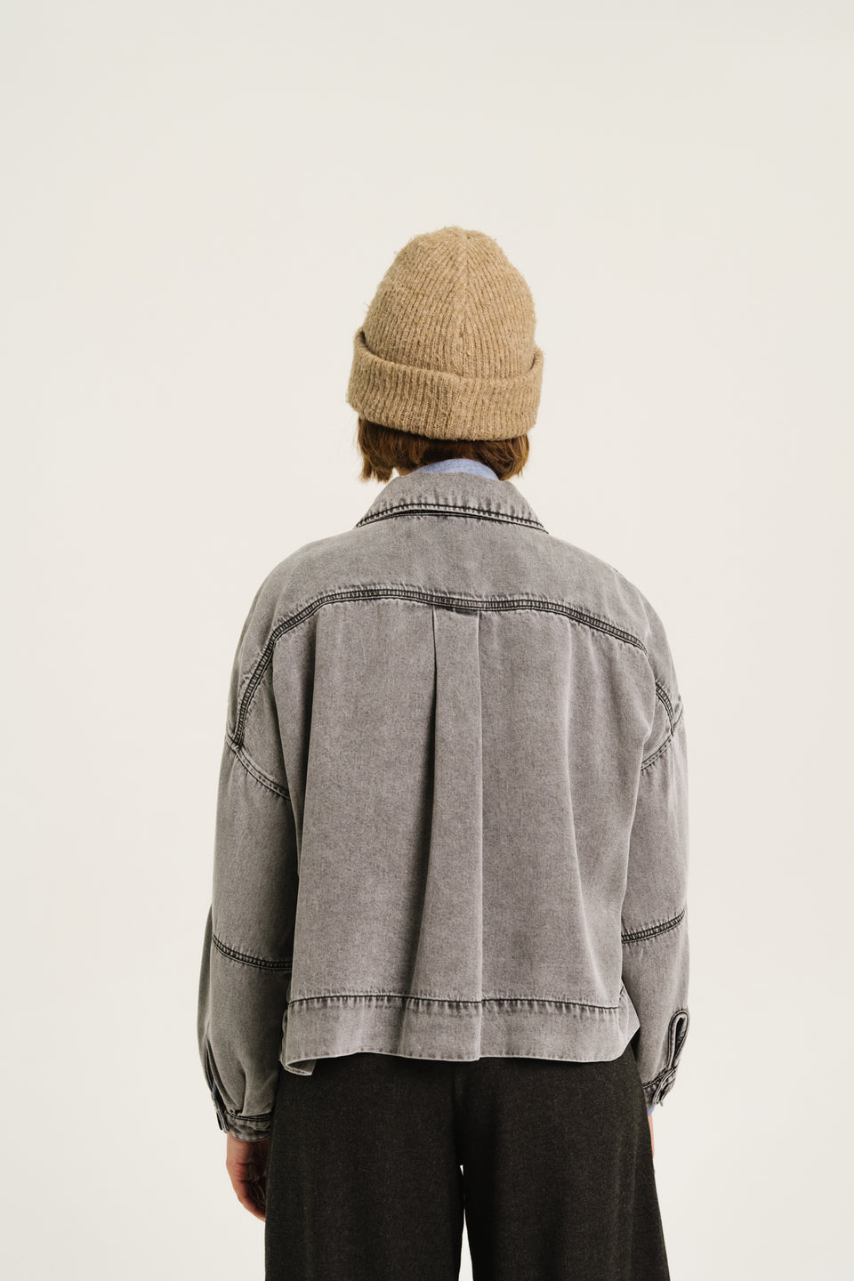 Sacrecoeur | Justine Denim Jacket - Indigo Wash Noir-Indigo