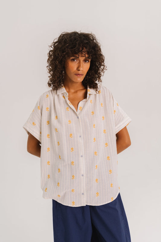 Shirt Louisa Lamanda Bleu