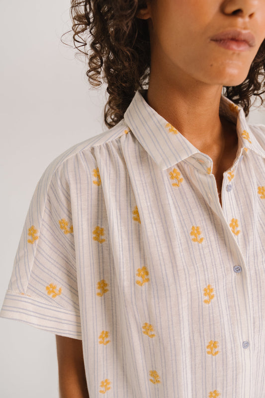 Shirt Louisa Lamanda Bleu